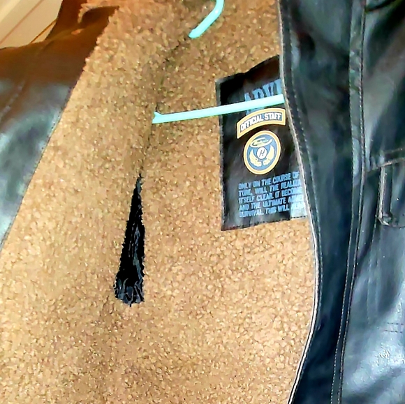 Leather Motorcycle Jacket - Picture 8 of 10